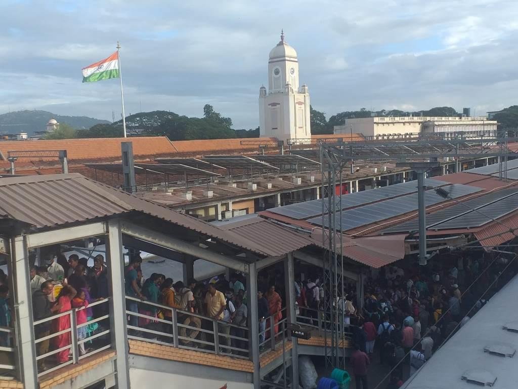 el sistema de ferrocarriles en la India
