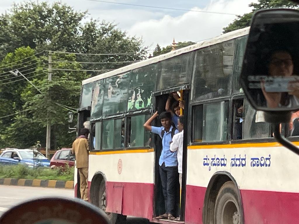 los transportes en la India
